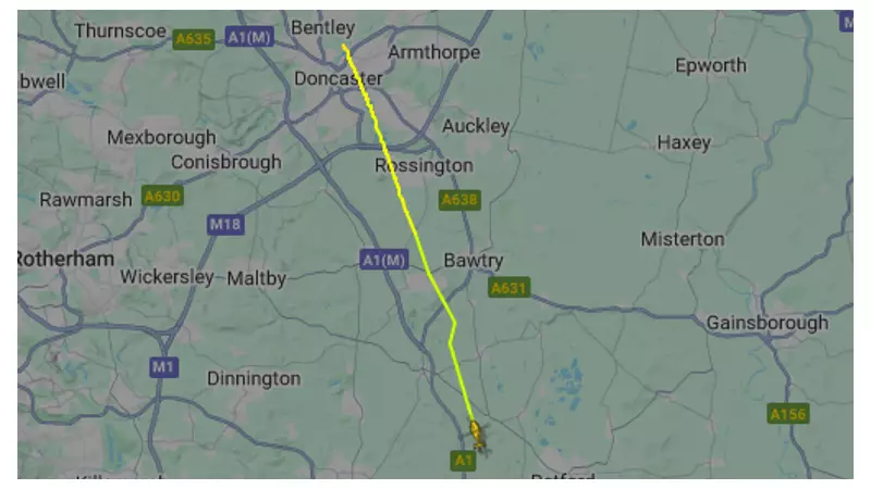 Emergency Services Rush to Helicopter Crash Scene Near Doncaster - Major Incident Unfolds