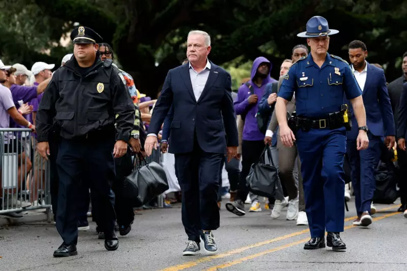 Louisiana Governor's Explosive Clash with LSU Football Coach Brian Kelly Over Team Performance