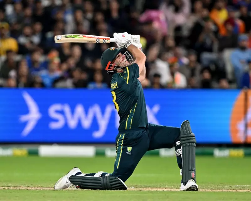 Mitch Marsh Fires Australia to Thrilling T20 Victory Over India in Run Chase
