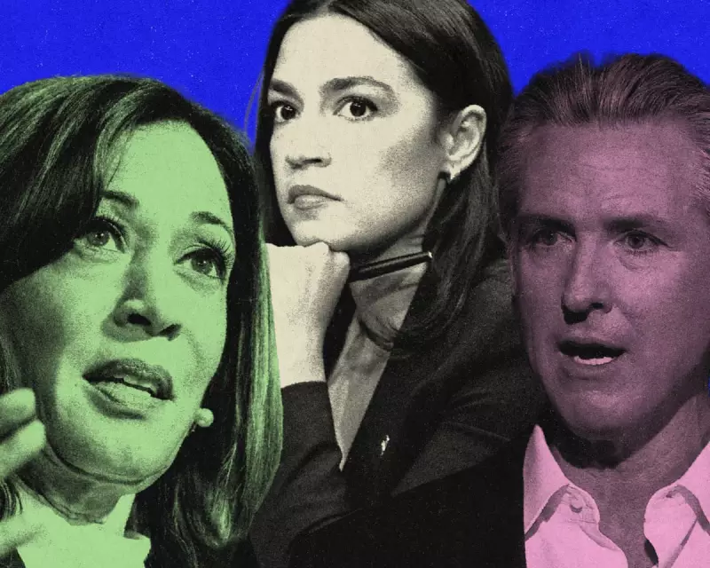 2028 Democratic Race: Newsom, Harris, AOC Among Potential Contenders