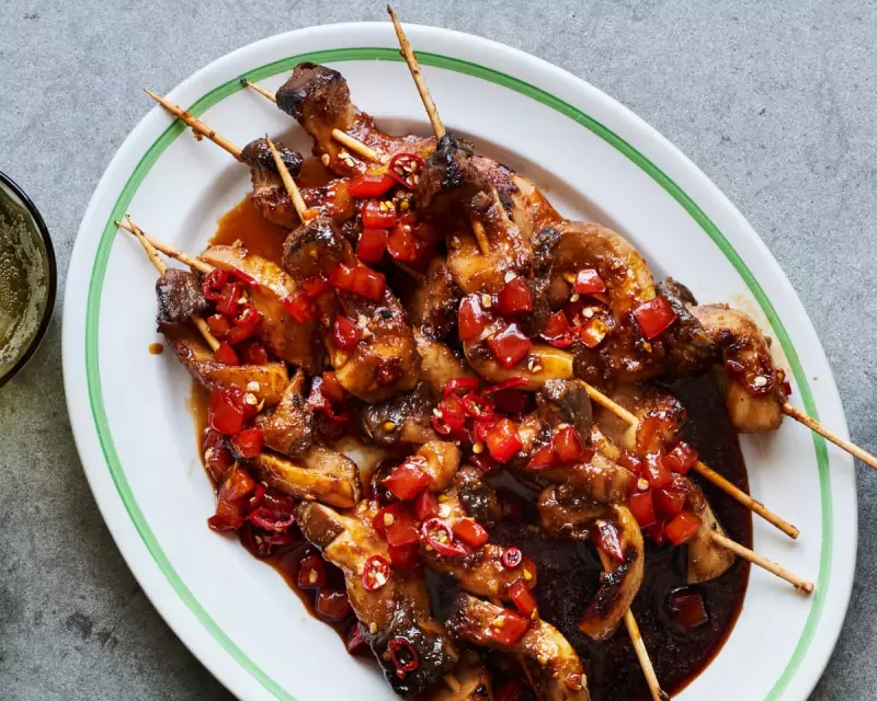 3 Vegan Recipes to Please Carnivores: Mushroom Skewers & More
