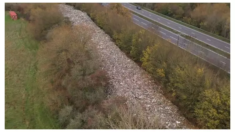 40ft Waste Mountain in Oxfordshire Sparks Critical Incident