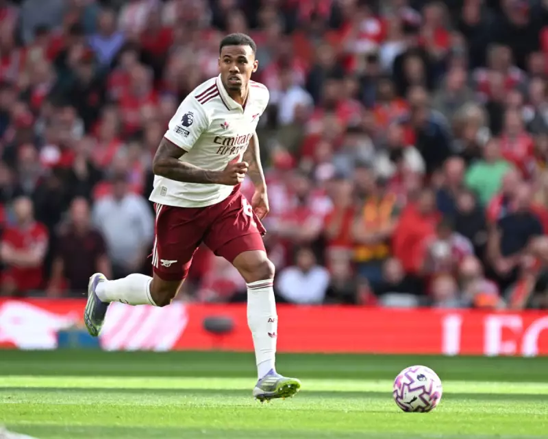 Arsenal's Title Hopes Hit as Gabriel Faces Extended Sideline Spell