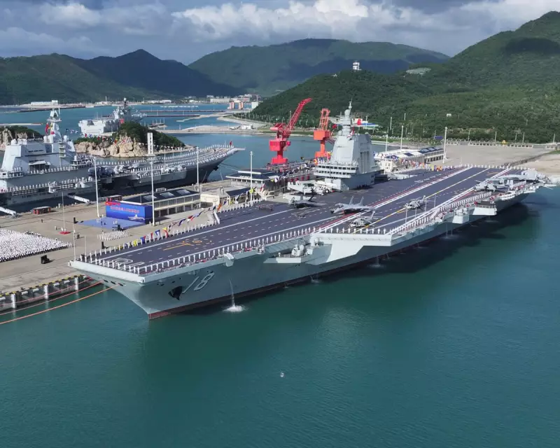 China's £5.4bn Fujian Aircraft Carrier Extends Global Naval Power