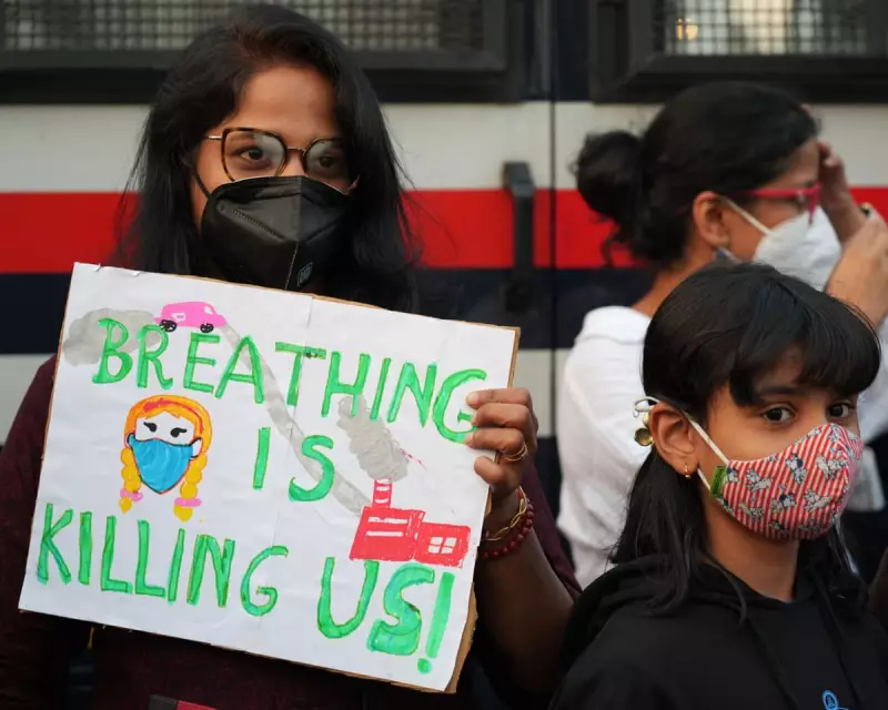 Delhi's Air Pollution Crisis Sparks Mass Protests Over Health Emergency