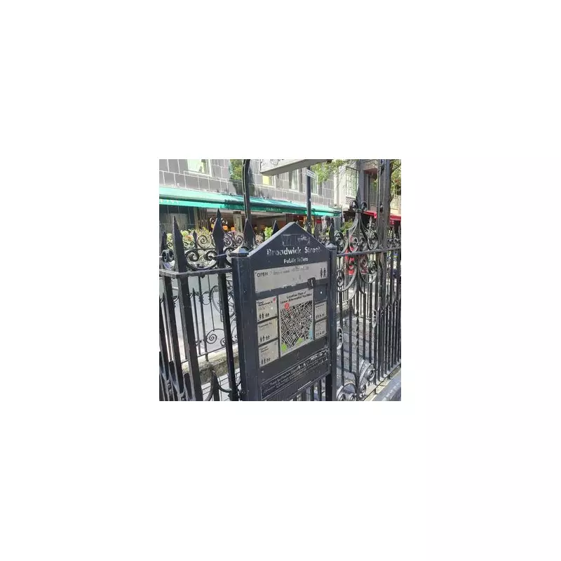 Former Soho 'Cottaging' Toilet on Broadwick Street Set for Café or Shop