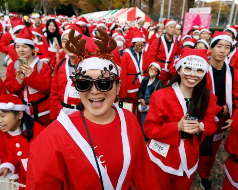 Global Weekend in Focus: From Tokyo's Santa Parade to UK Floods