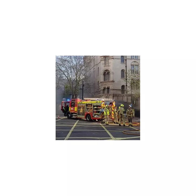 Holborn Underground Fire: 70 Firefighters Tackle Blaze