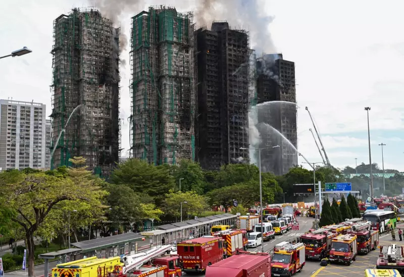 Hong Kong Fire Death Toll Hits 44 as Police Arrest Construction Firm Staff