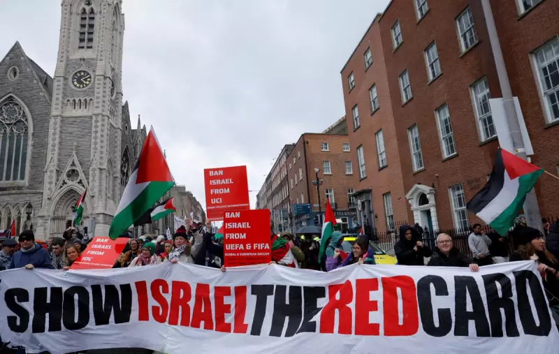 Irish FA Votes to Seek UEFA Ban on Israel Over Statute Breaches