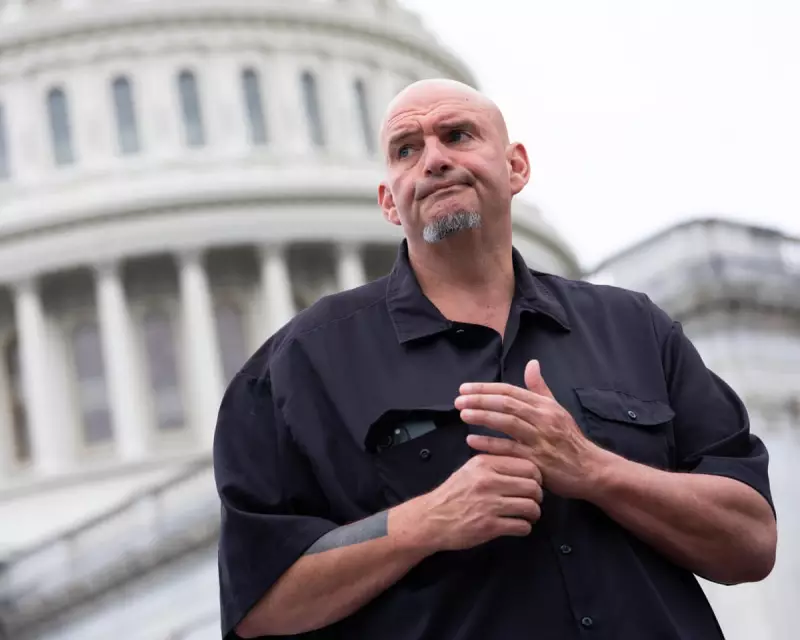 John Fetterman Hospitalised After Heart Condition Causes Fall