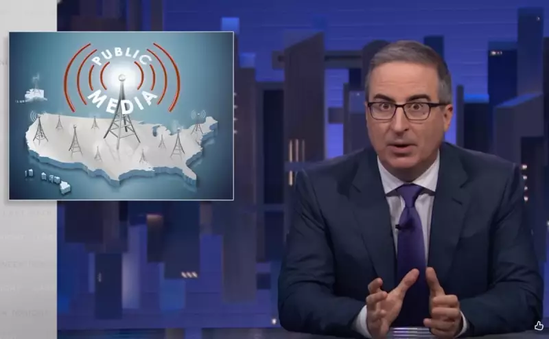 John Oliver Slams US Public Media Cuts: 'Just Stupid'