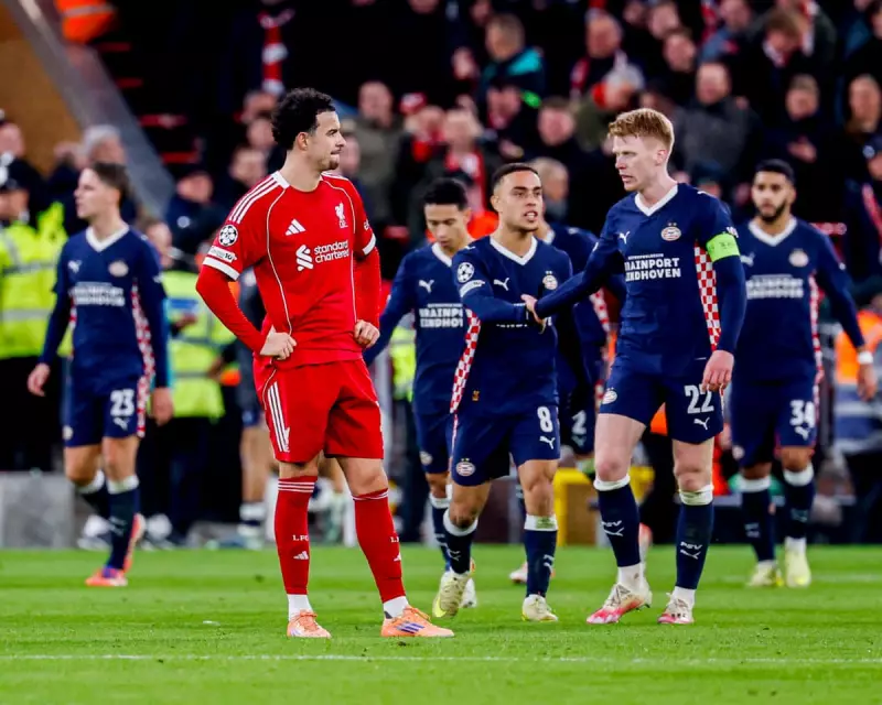 Liverpool's Crisis Deepens with 3-0 Champions League Defeat to PSV