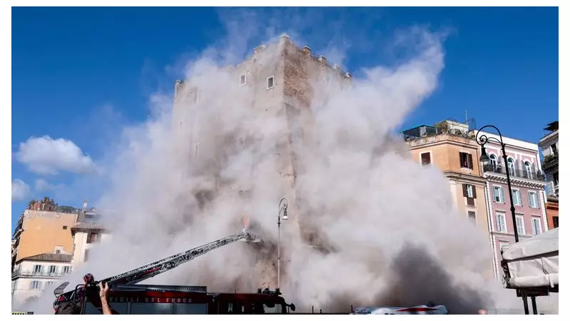 Medieval Tower Collapse: Worker's 11-Hour Ordeal Ends in Dramatic Rescue