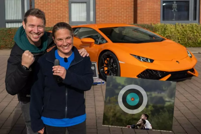 Nursery Teacher Wins £150k Lamborghini in £3.15 Spot The Ball Contest