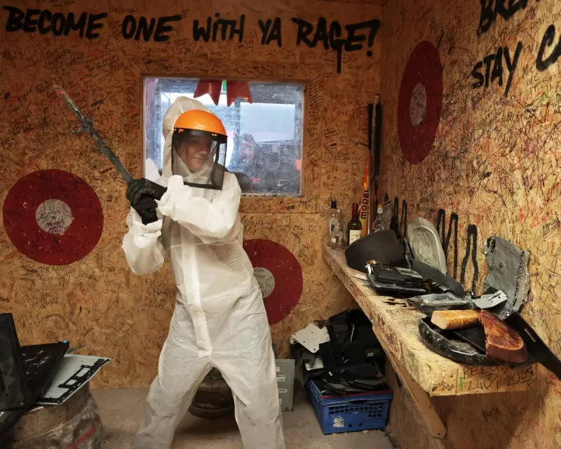 Rage Rooms UK: Can Smashing Things Really Relieve Stress?