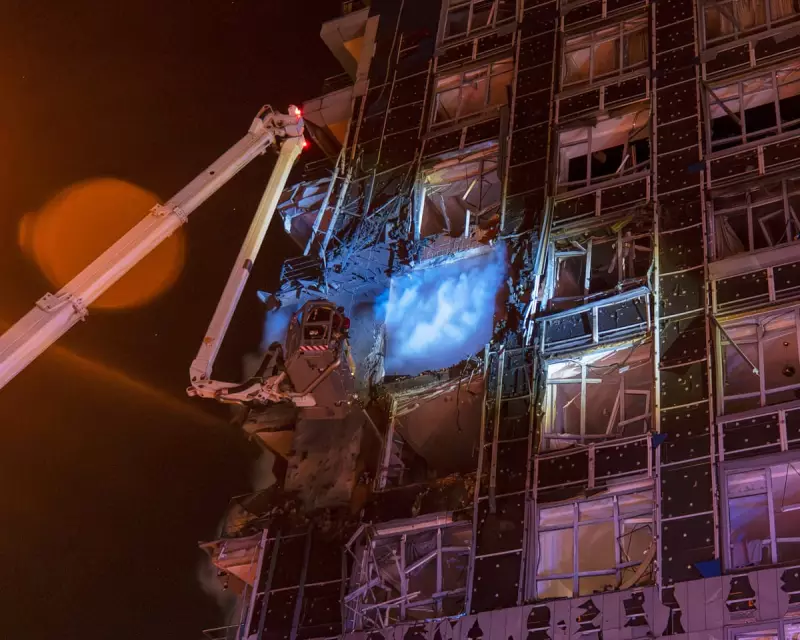 Russia launches missile strikes on Kyiv, injuring four and damaging infrastructure