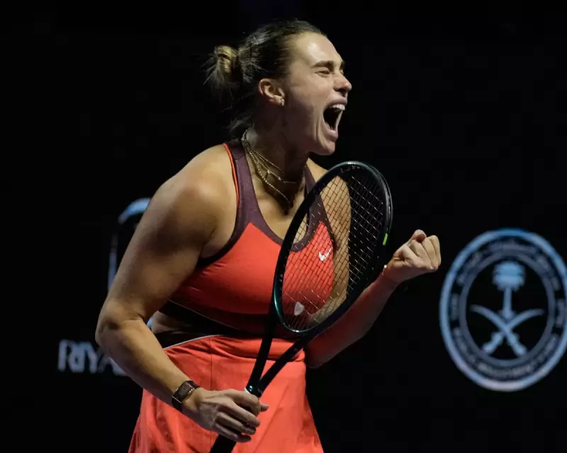 Sabalenka Triumphs Over Anisimova to Set Up WTA Finals Clash with Rybakina