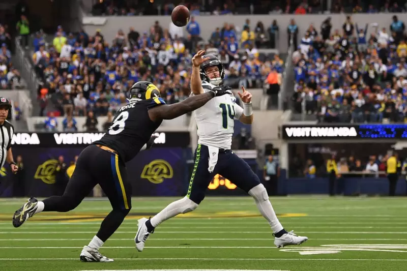 Sam Darnold's Four Interceptions Haunt Seahawks in Rams Defeat