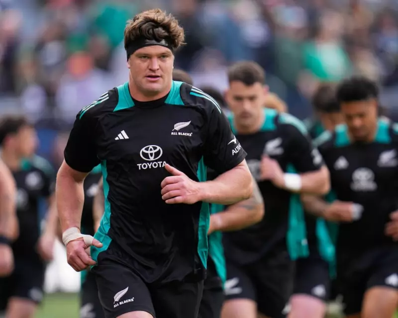 Scott Barrett Returns to Captain All Blacks Against England at Twickenham
