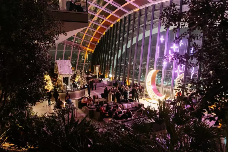 Sky Garden's Christmas 2025: Festive Dining & Live Music Nights
