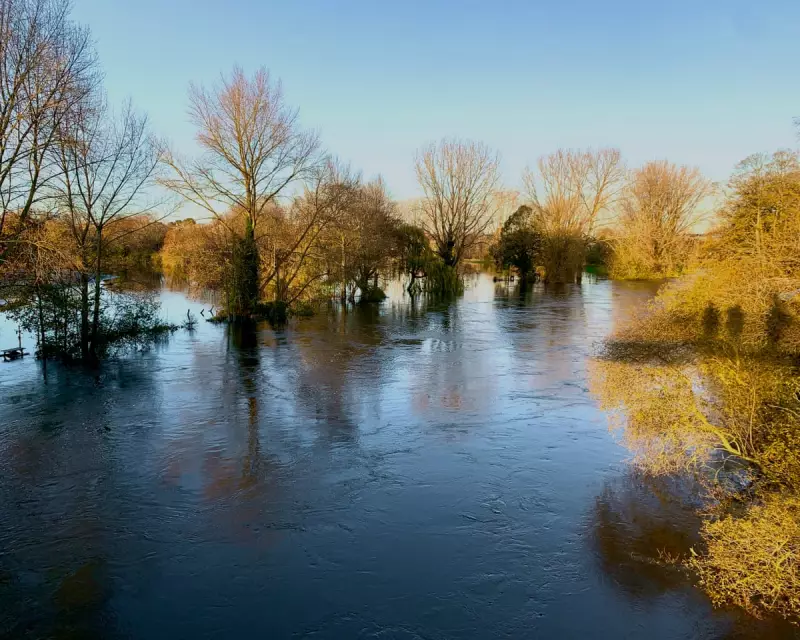 Storm Claudia's Fury: River Severn Transforms into Deadly Force