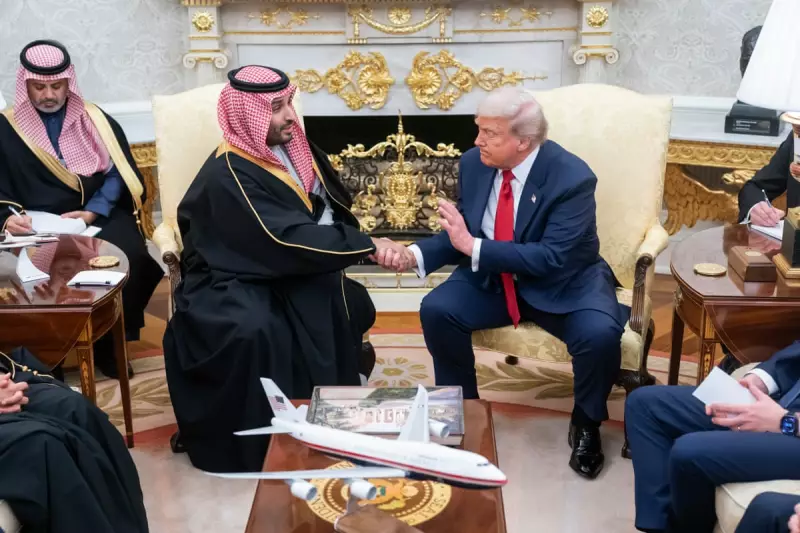Trump Defends Saudi Prince Over Khashoggi Killing in Oval Office Meeting