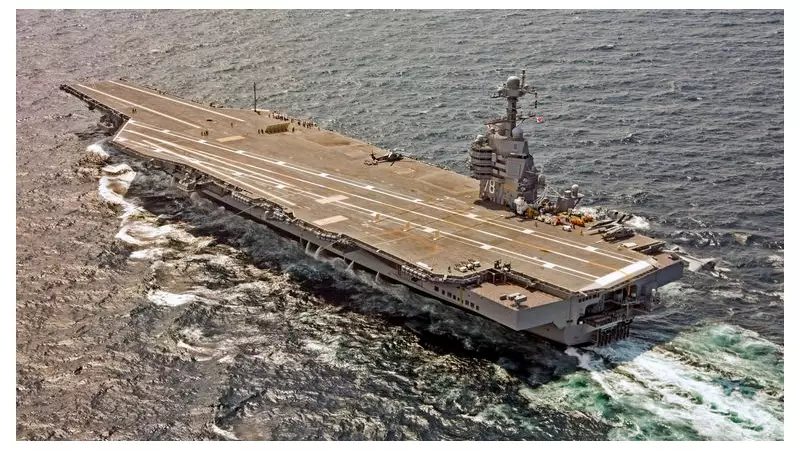 USS Gerald R. Ford Deploys to Caribbean in Major US Military Buildup