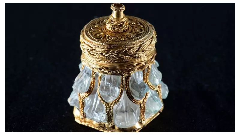 Viking Age Rock Crystal Jar from Galloway Hoard Makes Public Debut
