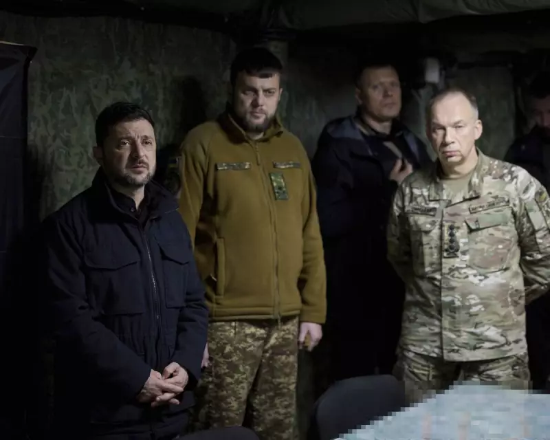 Zelenskyy's Frontline Visit: Ukrainian President Inspects Embattled Pokrovsk Defence