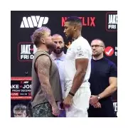 Boxing Fans Mock 'Embarrassing' Anthony Joshua vs Jake Paul Face-Off