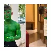 Brit's Hulk Transformation Nightmare: 3 Days to Remove Green Paint