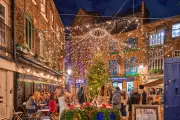 Central London's Seven Dials Goes Car-Free for Festive Saturday