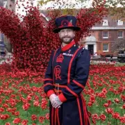 First Paratrooper Beefeater Makes History at Tower of London