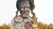 Giant Bonfire Effigy of Sir Keir Starmer Ignites Political Debate