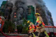 Hong Kong Tower Block Fire Kills Dozens as Flames Spread via Bamboo Scaffolding
