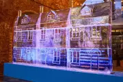 Ice Sculpture Unveiled to Spotlight UK Fuel Poverty Crisis