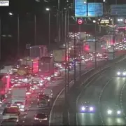 M25 Crash Causes 90-Minute Delays and 11-Mile Tailbacks