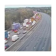 M6 Motorway Gridlocked for Hours After Serious Collision Sparks Major Police Response