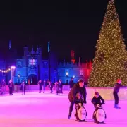 Magical Ice Rink at Hampton Court Palace: A Festive Wonderland