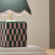 M&S 'Gorgeous' Checkerboard Lamp Sells Fast with 20% Discount