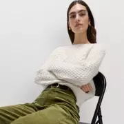 M&S's Cord Wide-Leg Trousers Are Selling Out Fast - Here's Why Everyone's Obsessed