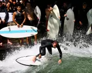 Munich's World-Famous River Wave Mysteriously Vanishes, Leaving Surf Community Stunned