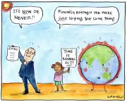 Murray Watt and Activists Unite in Australian Climate Protest