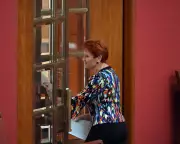 Pauline Hanson suspended for 7 days after burqa stunt in Senate