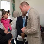 Prince William Meets Gaza Children Evacuated for NHS Care