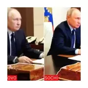 Putin's Three Identical Offices Revealed in Assassination Plot Defence