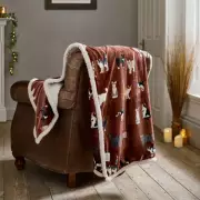 Snuggle Up This Winter: This Reversible Sherpa Throw Is The Perfect Cosy Companion