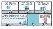 Tom Gauld's Hilarious Take on Online Book Shopping in New Cartoon