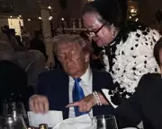 Trump Attends Exclusive Halloween Party Hosted by Australia's Richest Person Gina Rinehart